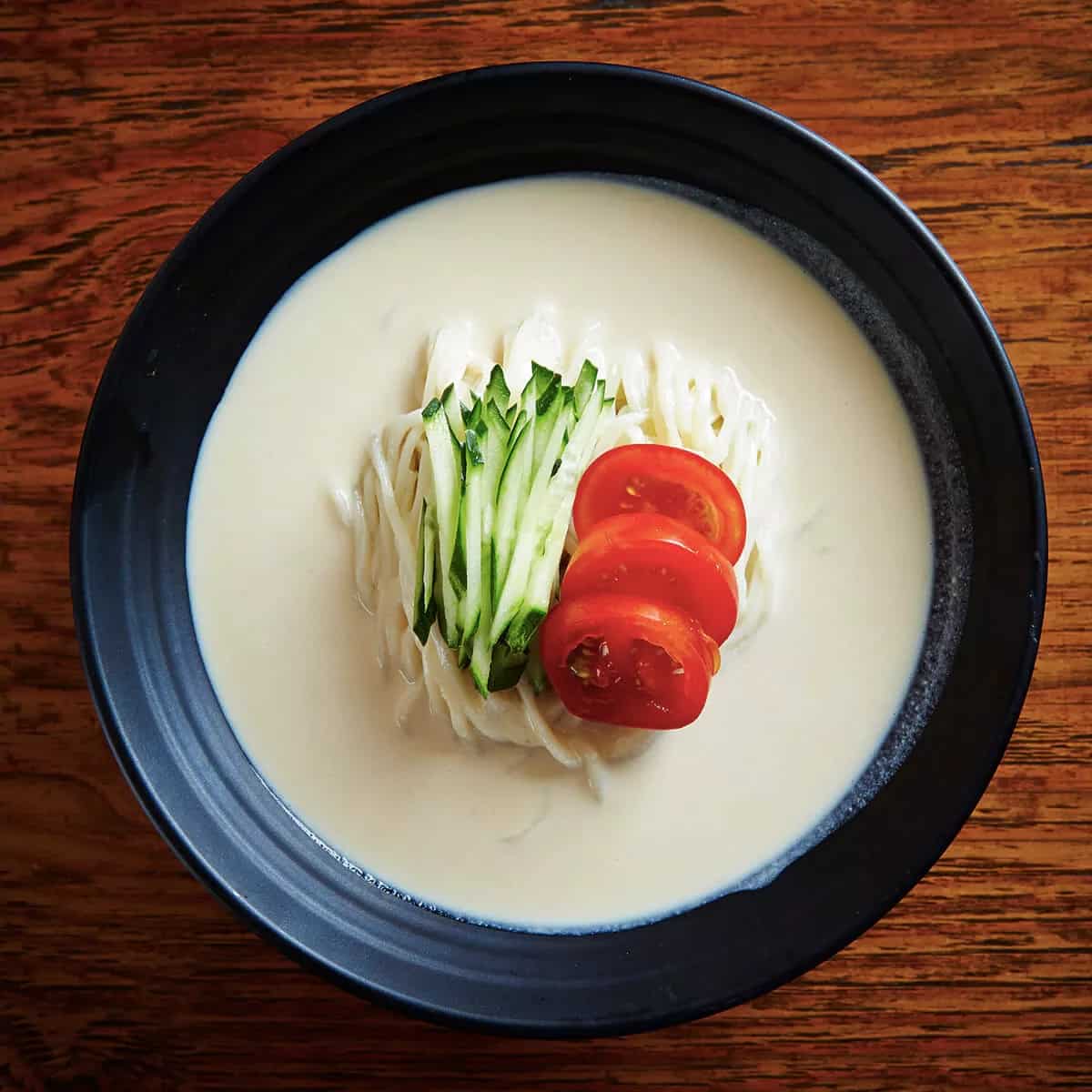 How to make Korean Cold Soyabean Noodles (kongguksu) Recipe